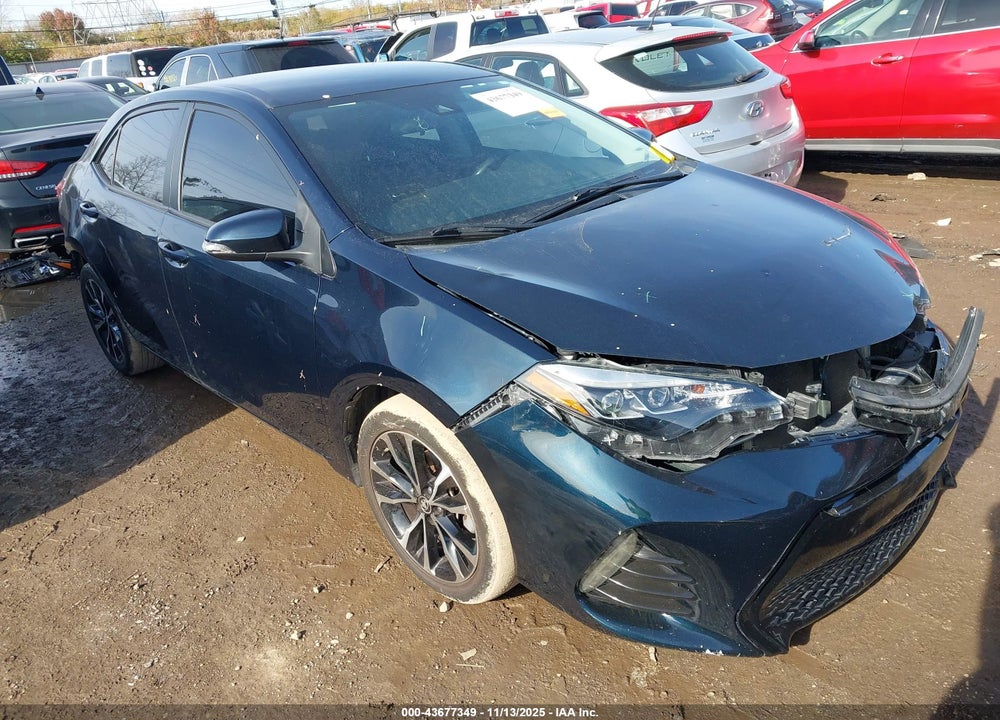 2019 TOYOTA COROLLA SE VIN: 2T1BURHE6KC209057