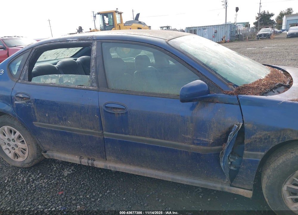 2005 CHEVROLET IMPALA VIN: 2G1WF52E559158659