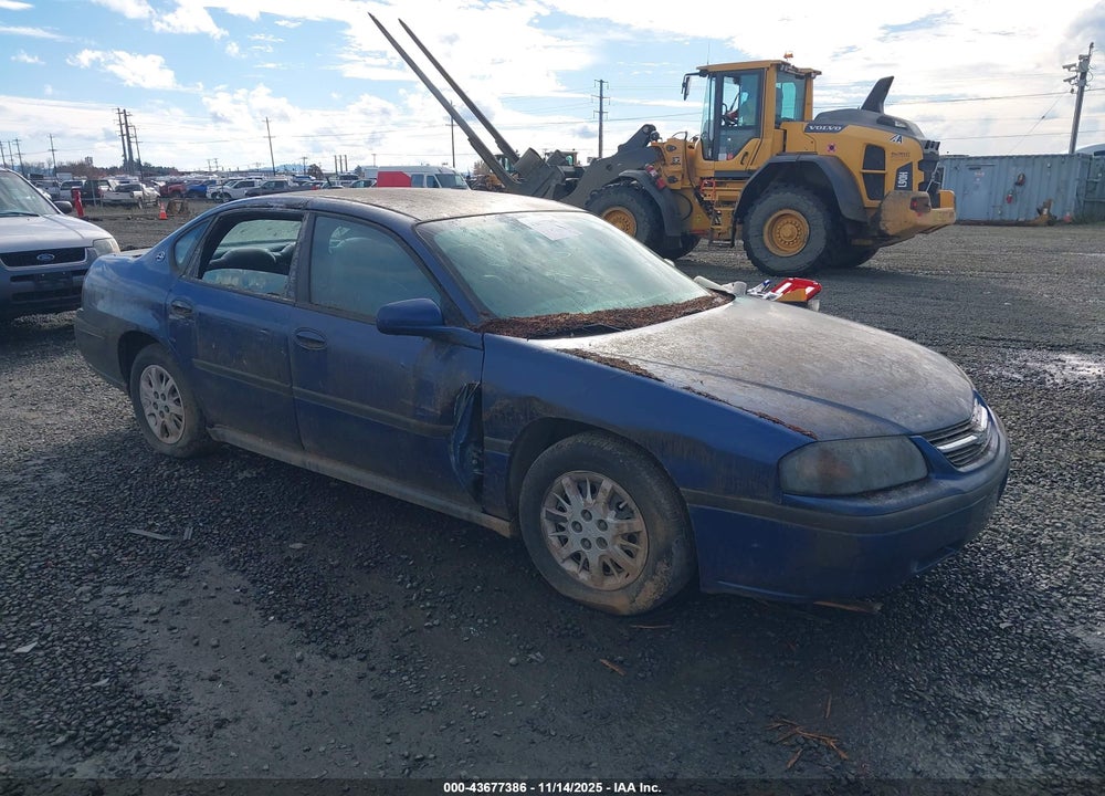 2005 CHEVROLET IMPALA VIN: 2G1WF52E559158659