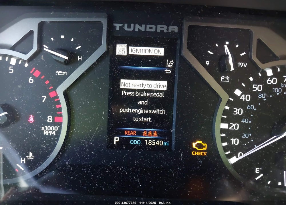 2025 TOYOTA TUNDRA SR5 2WD VIN: 5TFLA5AB3SX043183