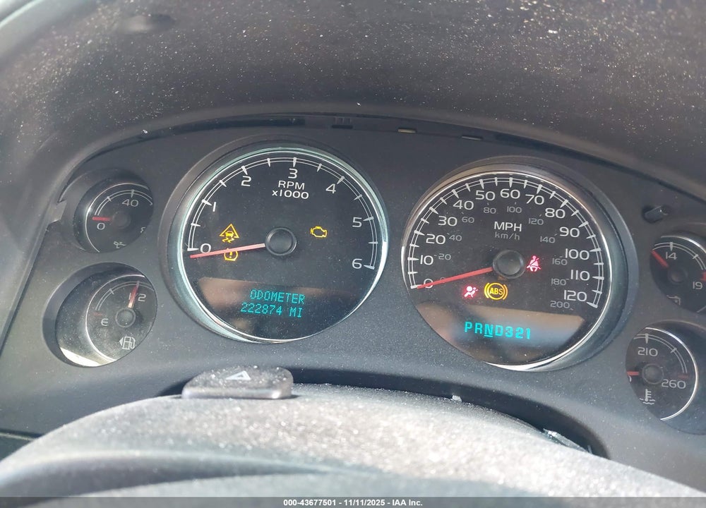 2007 CHEVROLET TAHOE LTZ VIN: 1GNFK13007J133231