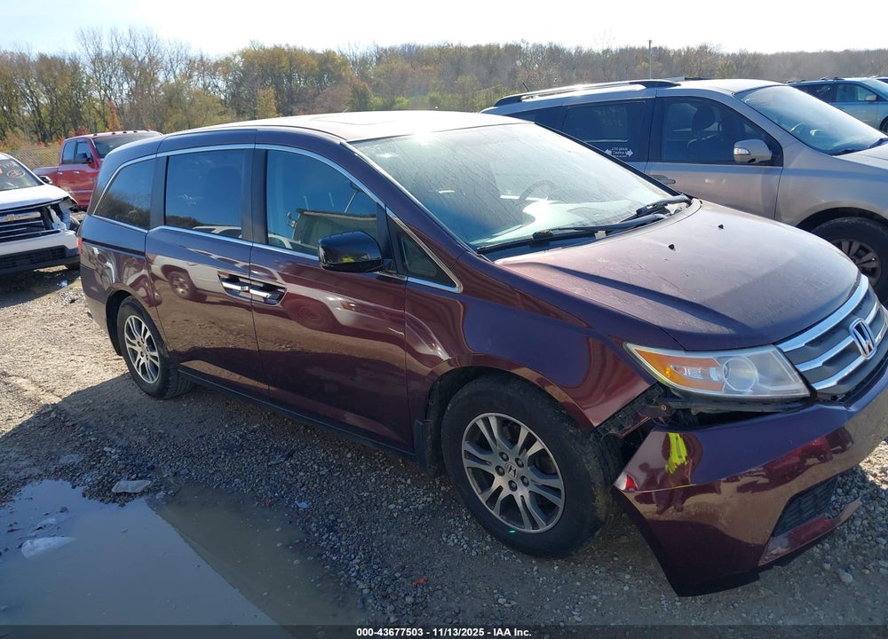 2012 HONDA ODYSSEY EX-L VIN: 5FNRL5H60CB027080