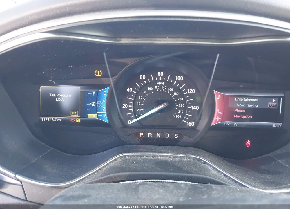 2014 FORD FUSION SE VIN: 3FA6P0H73ER190445