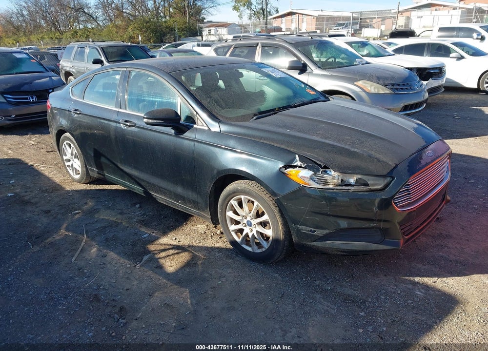 2014 FORD FUSION SE VIN: 3FA6P0H73ER190445