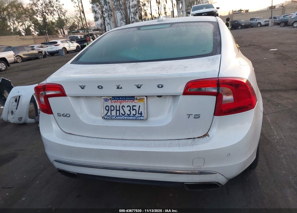 2018 VOLVO S60 INSCRIPTION T5 VIN: LYV402HK4JB165167
