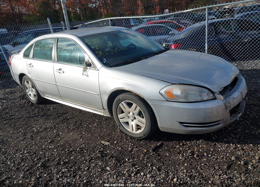 2012 CHEVROLET IMPALA LT VIN: 2G1WB5E35C1321280