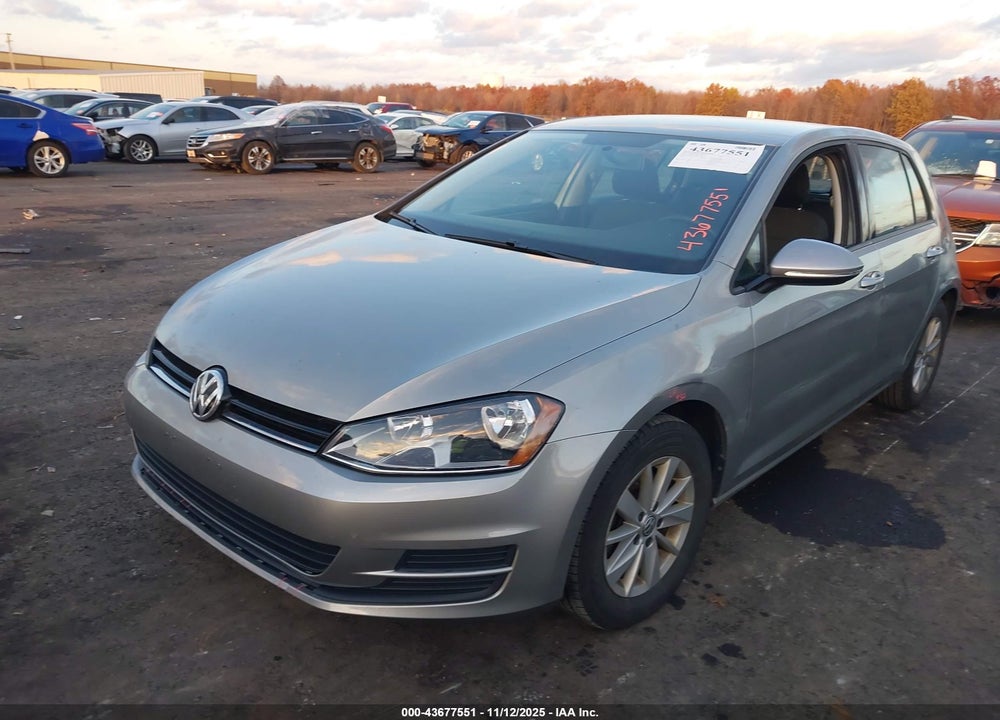 2017 VOLKSWAGEN GOLF VIN: 3VW217AUXHM012615