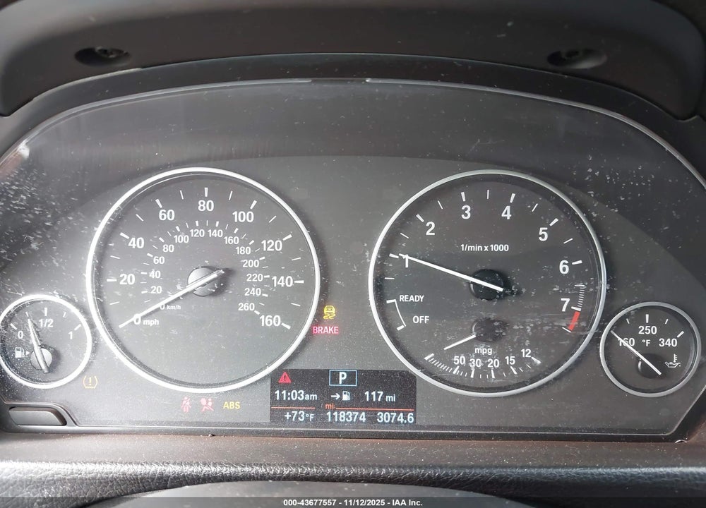 2015 BMW 328I VIN: WBA3C1C5XFK121288