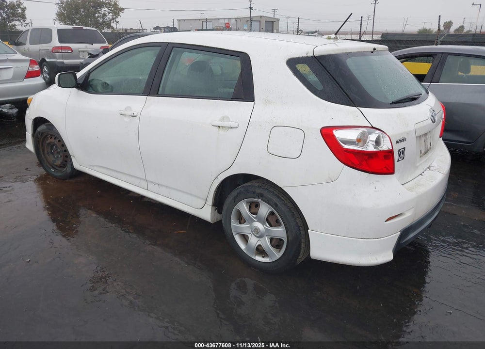 2009 TOYOTA MATRIX S VIN: 2T1KE40E19C030544