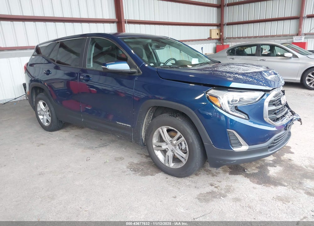 2021 GMC TERRAIN FWD SLE VIN: 3GKALMEV9ML328330