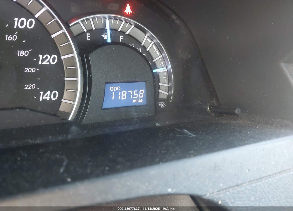 2013 TOYOTA CAMRY VIN: 4T1BF1FK3DU296440