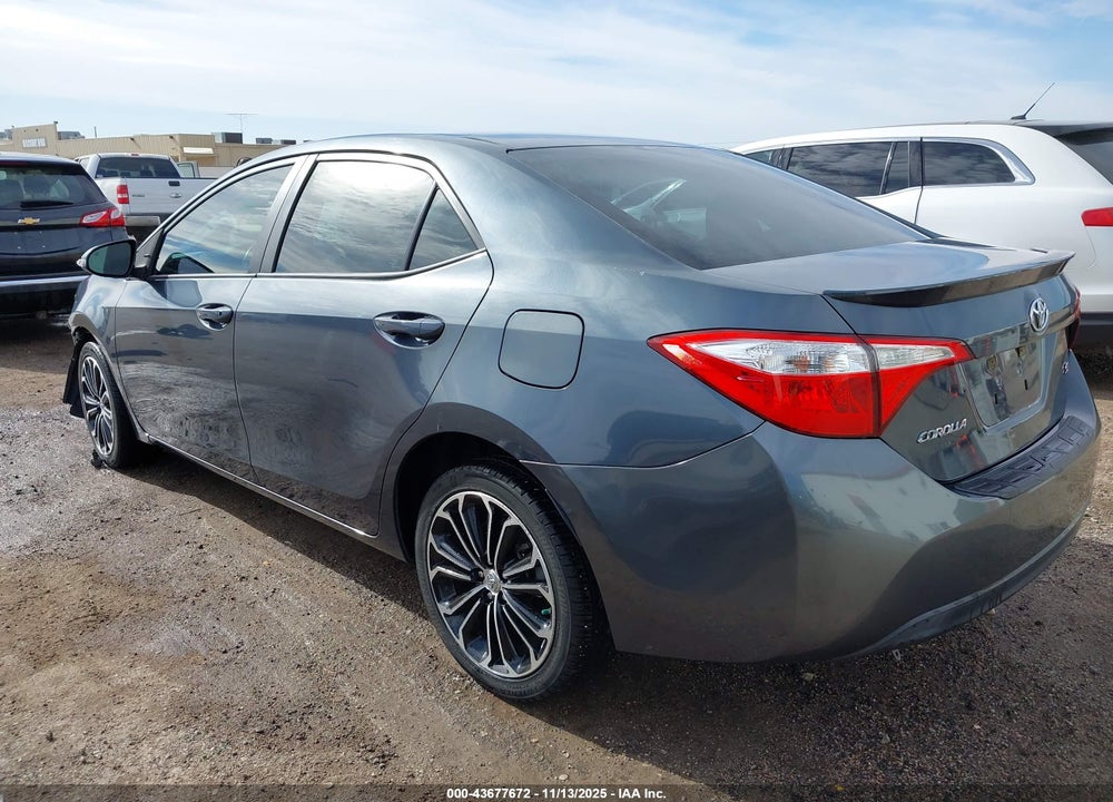 2015 TOYOTA COROLLA S PLUS VIN: 5YFBURHE5FP230441