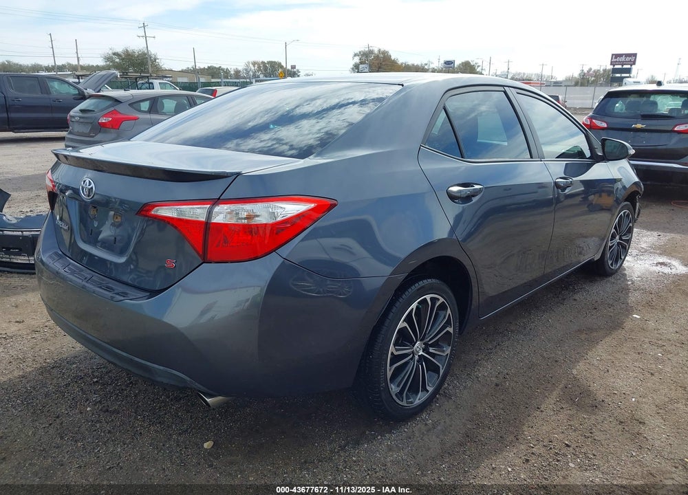 2015 TOYOTA COROLLA S PLUS VIN: 5YFBURHE5FP230441