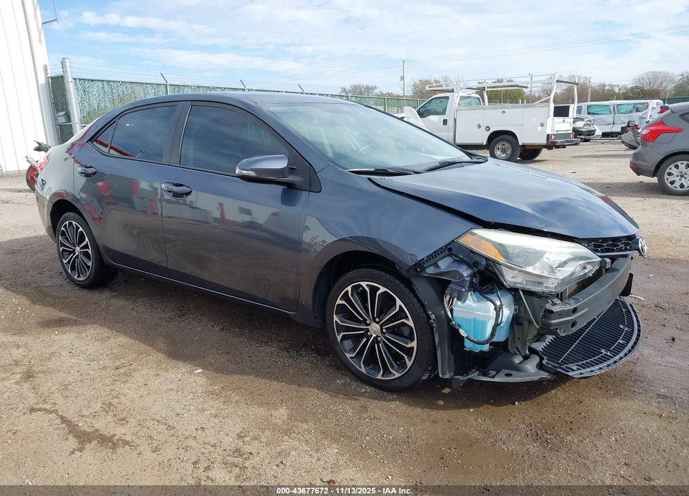 2015 TOYOTA COROLLA S PLUS VIN: 5YFBURHE5FP230441