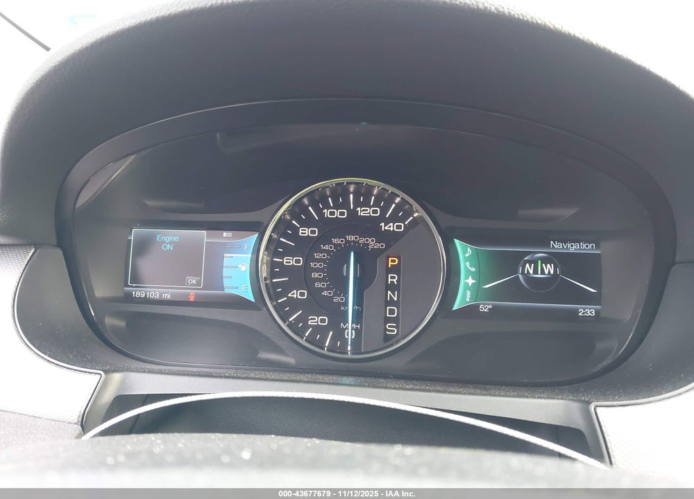 2013 FORD EDGE VIN: 2FMDK3JC6DBC44306