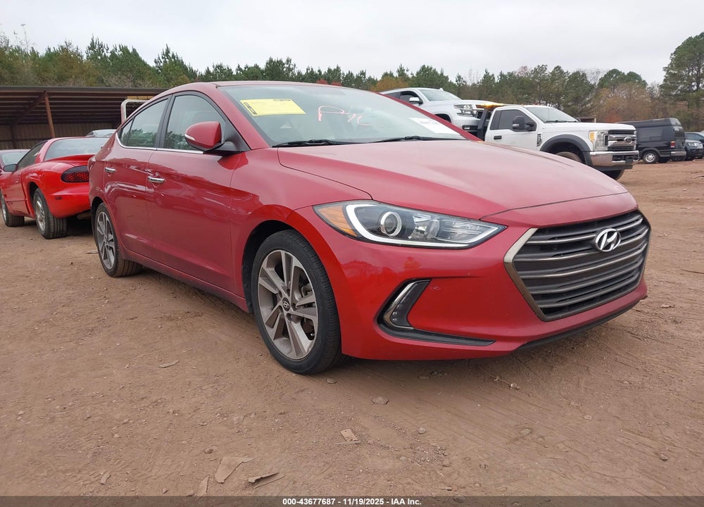 2017 HYUNDAI ELANTRA LIMITED VIN: 5NPD84LF8HH018892