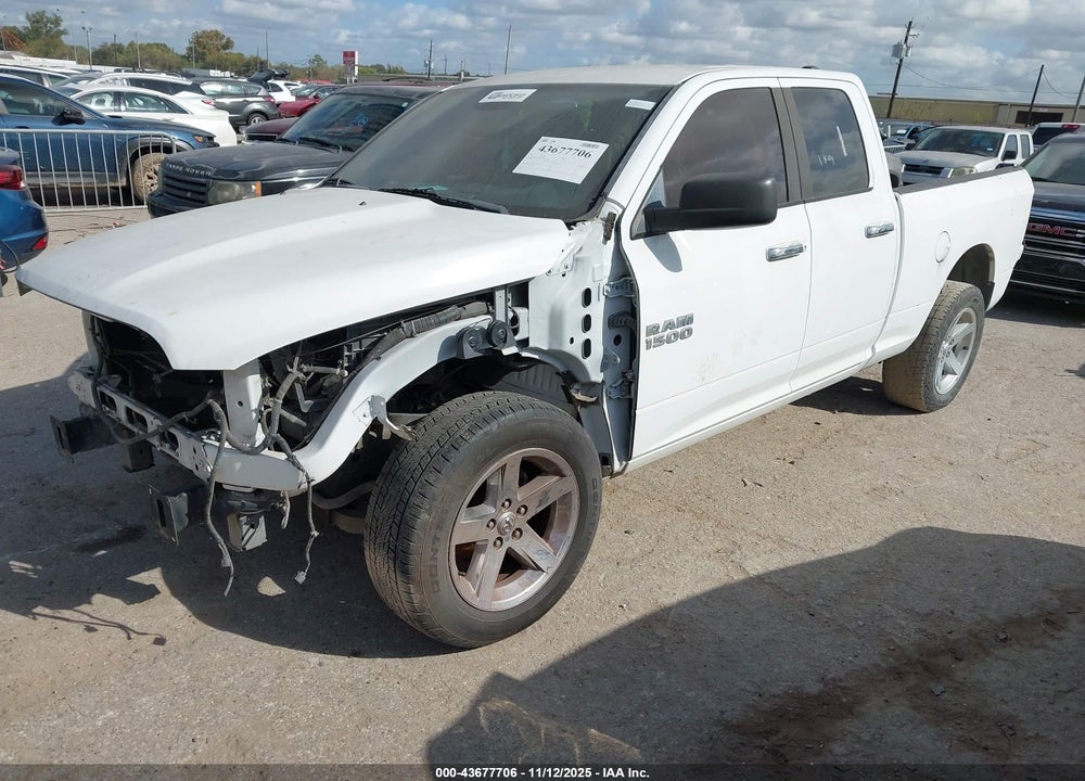 2013 RAM 1500 VIN: 1C6RR6GP4DS602727