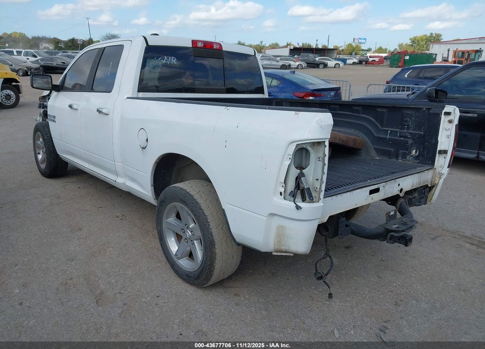 2013 RAM 1500 VIN: 1C6RR6GP4DS602727