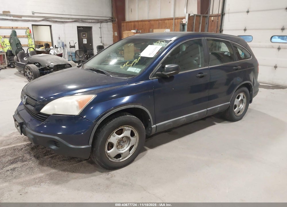 2008 HONDA CR-V LX VIN: 5J6RE48348L026765