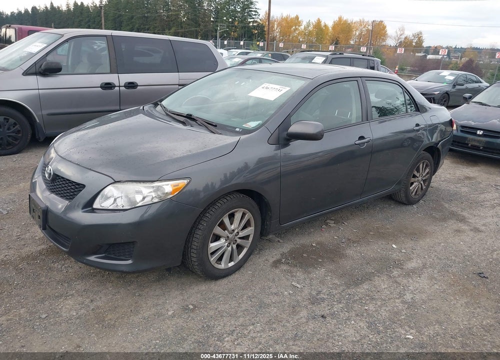 2009 TOYOTA COROLLA XLE VIN: 2T1BU40E69C171399