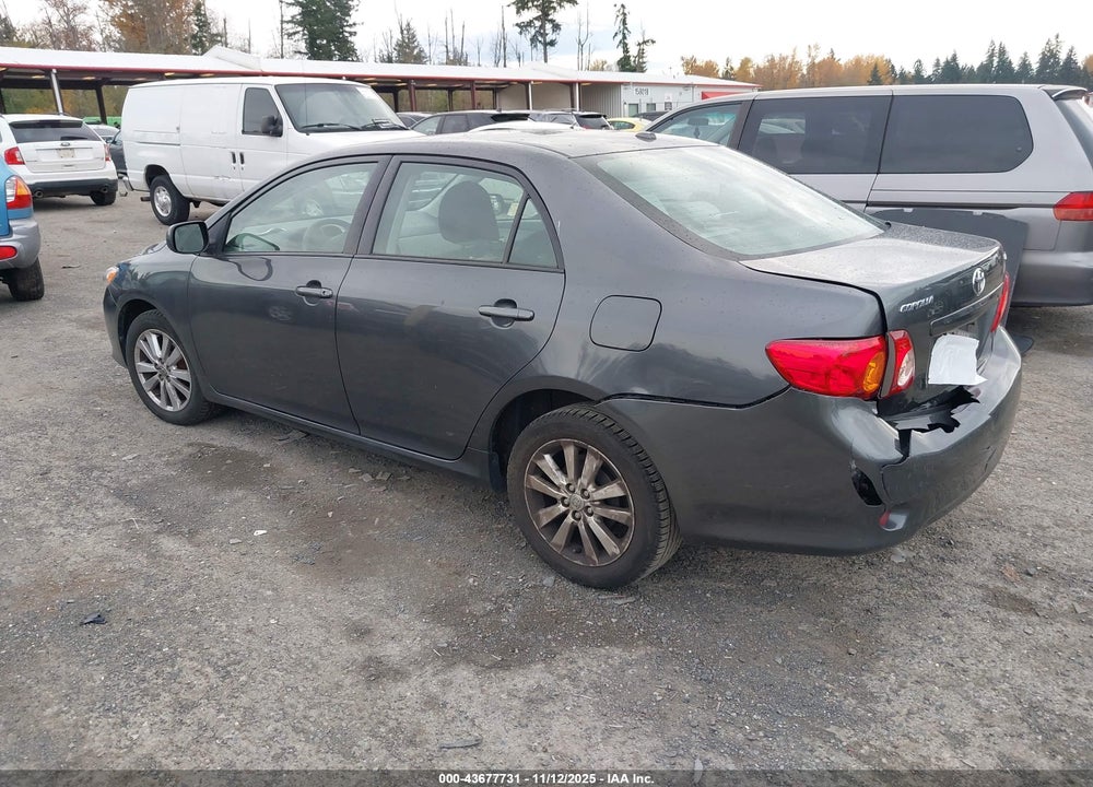 2009 TOYOTA COROLLA XLE VIN: 2T1BU40E69C171399