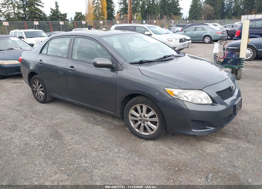2009 TOYOTA COROLLA XLE VIN: 2T1BU40E69C171399