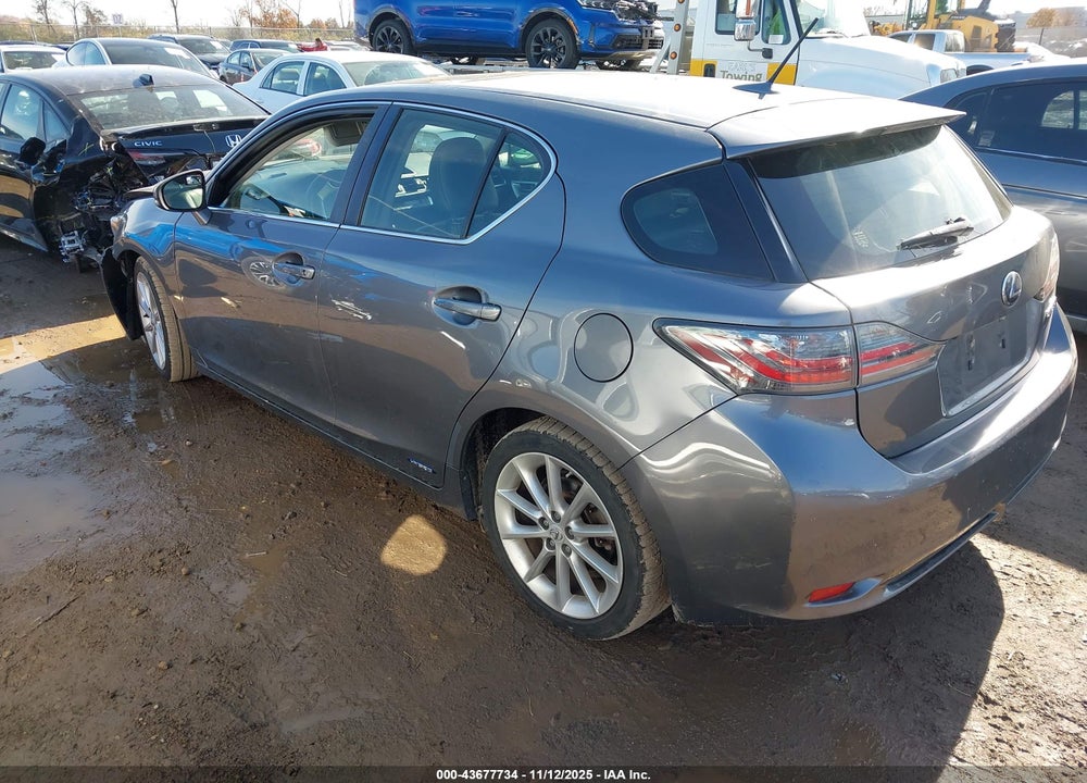 2013 LEXUS CT 200H VIN: JTHKD5BH0D2171692