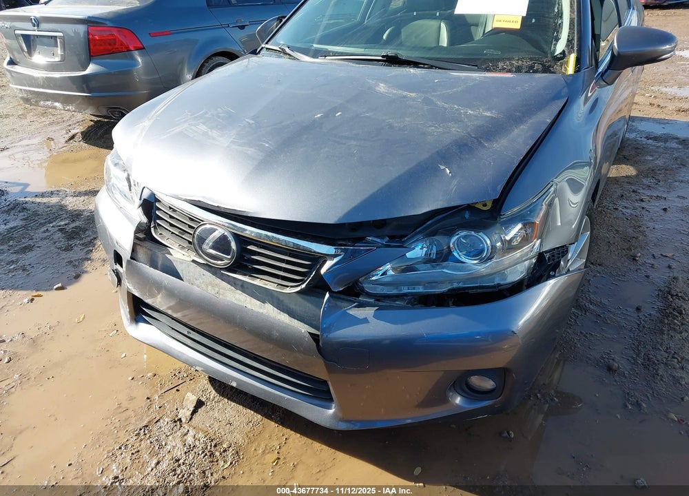 2013 LEXUS CT 200H VIN: JTHKD5BH0D2171692