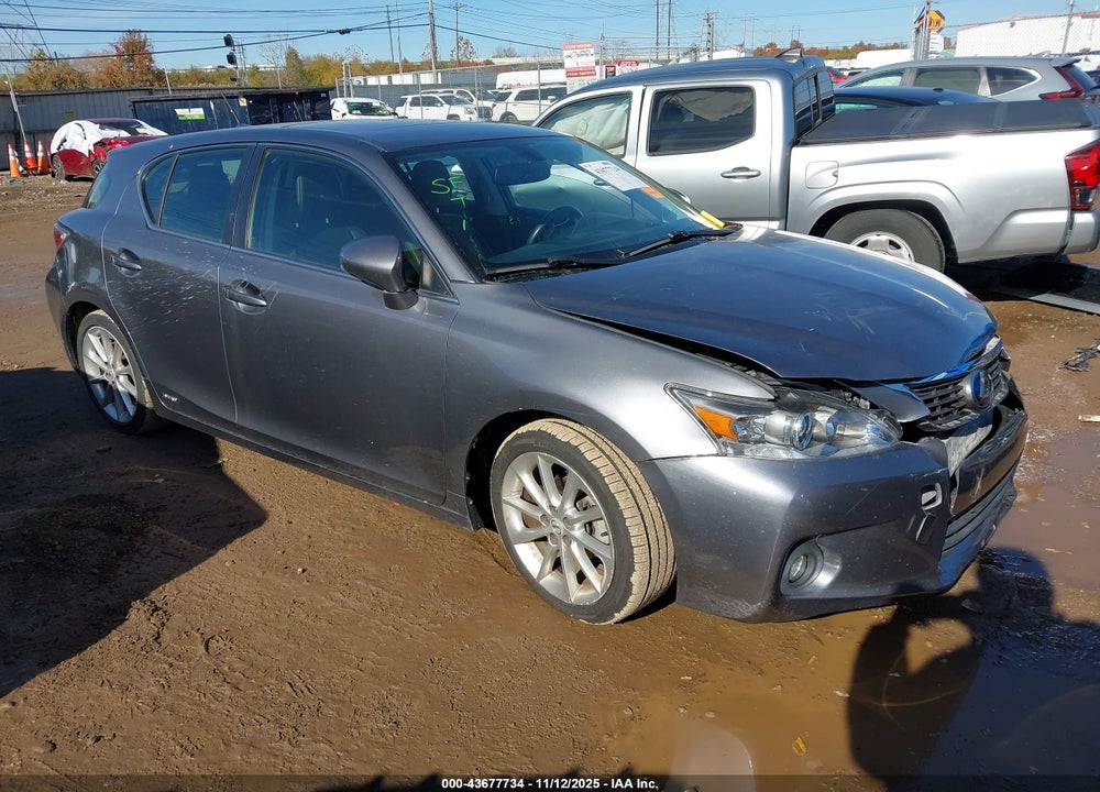2013 LEXUS CT 200H VIN: JTHKD5BH0D2171692