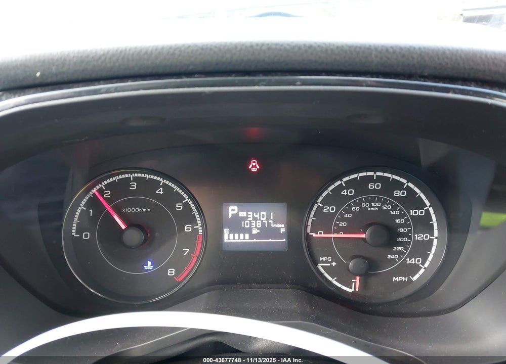 2019 SUBARU IMPREZA 2.0I VIN: 4S3GKAA64K3624550