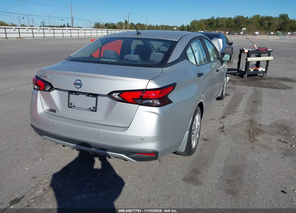 2020 NISSAN VERSA S XTRONIC CVT VIN: 3N1CN8DV6LL859056