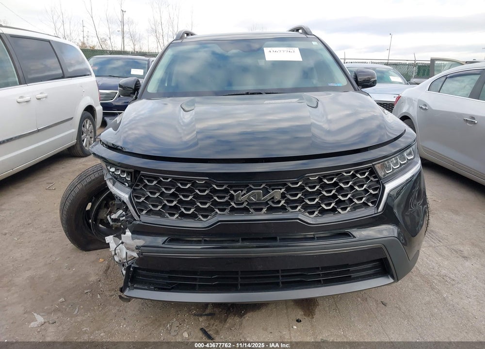 2022 KIA SORENTO X-LINE S VIN: 5XYRLDLC0NG133080