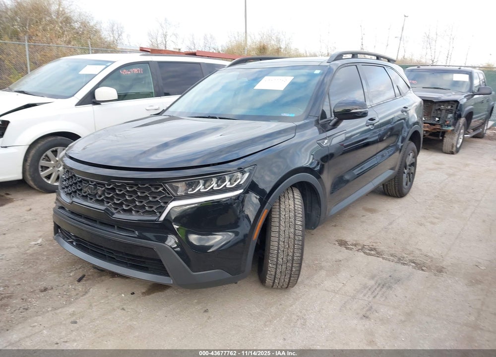 2022 KIA SORENTO X-LINE S VIN: 5XYRLDLC0NG133080