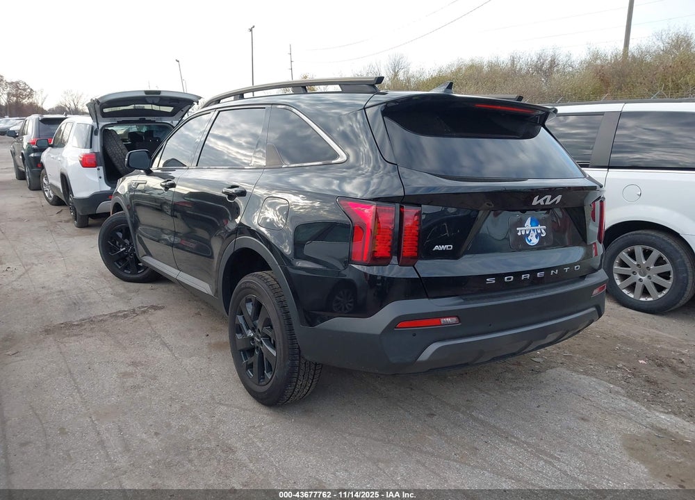 2022 KIA SORENTO X-LINE S VIN: 5XYRLDLC0NG133080