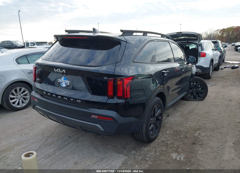 2022 KIA SORENTO X-LINE S VIN: 5XYRLDLC0NG133080
