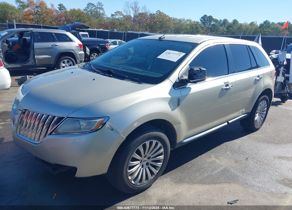 2011 LINCOLN MKX VIN: 2LMDJ6JK0BBJ07844