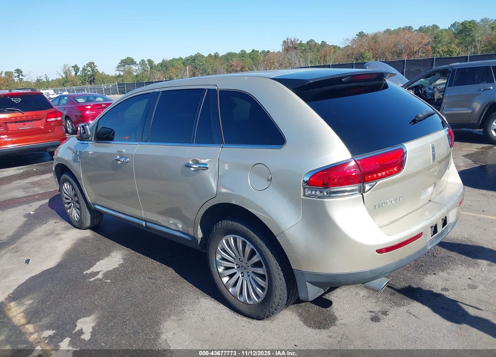 2011 LINCOLN MKX VIN: 2LMDJ6JK0BBJ07844