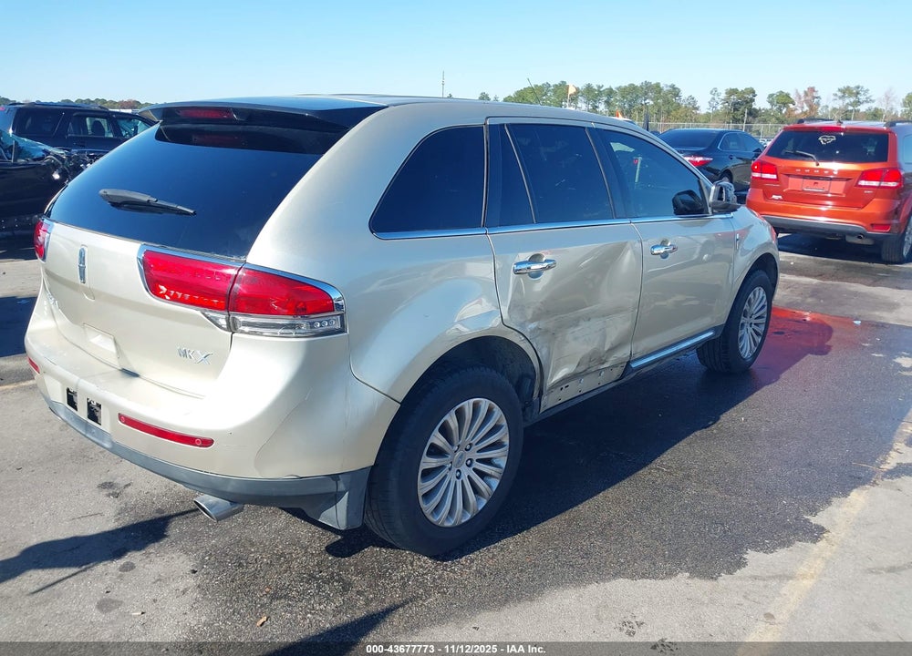 2011 LINCOLN MKX VIN: 2LMDJ6JK0BBJ07844