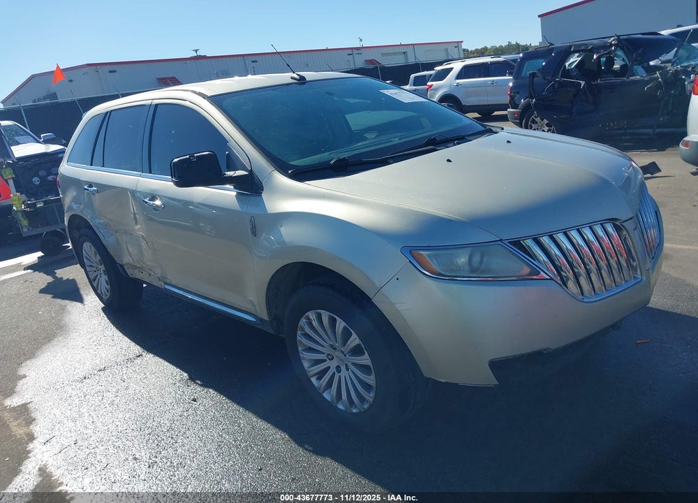 2011 LINCOLN MKX VIN: 2LMDJ6JK0BBJ07844