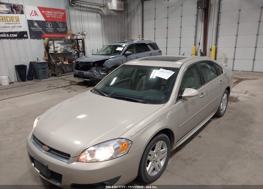 2011 CHEVROLET IMPALA LT VIN: 2G1WG5EK9B1313609