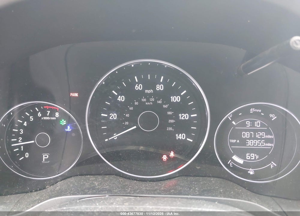 2018 HONDA HR-V VIN: 3CZRU6H79JM726125