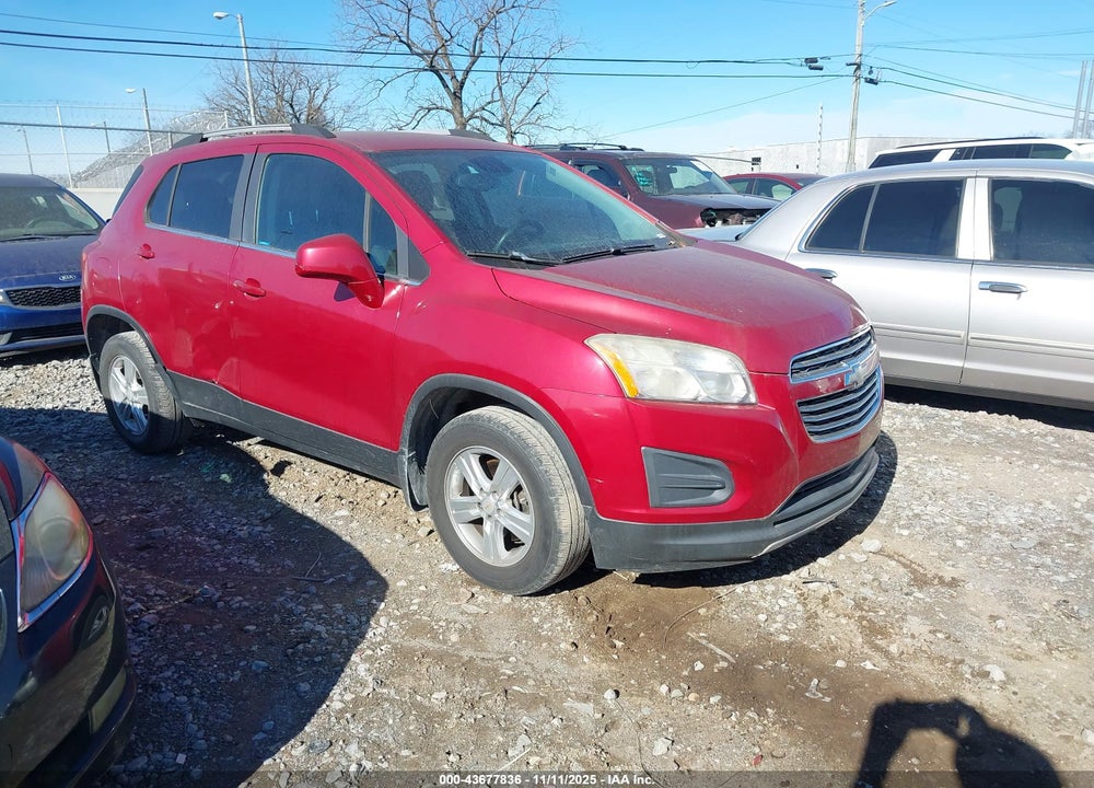 2015 CHEVROLET TRAX LT VIN: KL7CJRSB6FB074496