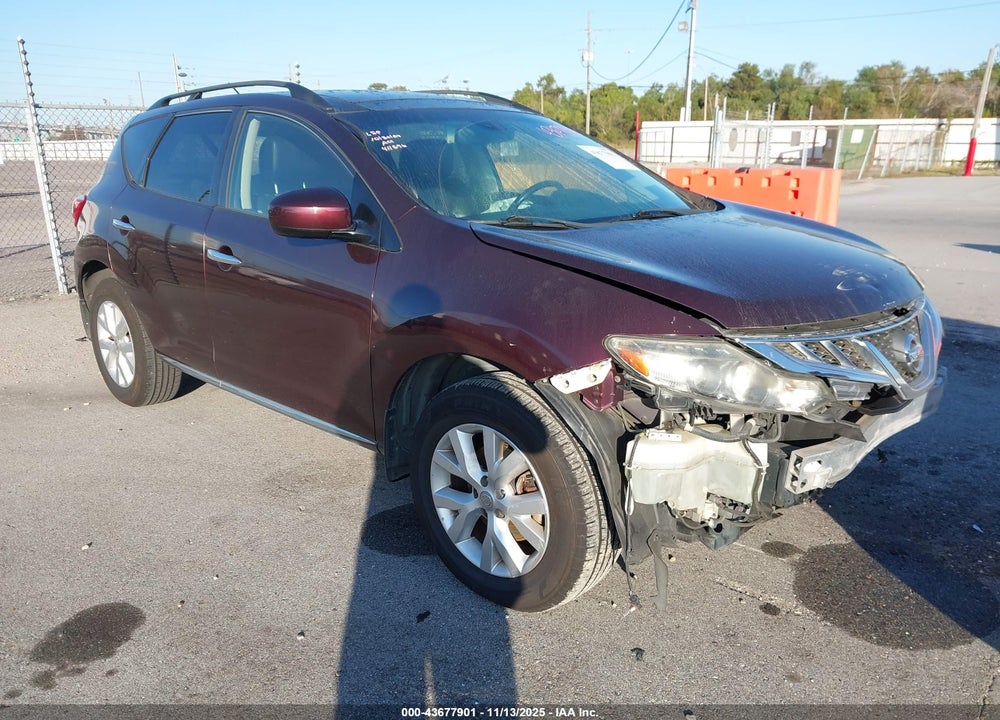 2014 NISSAN MURANO LE/S/SL/SV VIN: JN8AZ1MU0EW411596