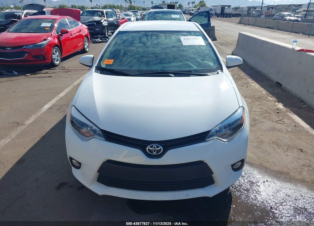 2014 TOYOTA COROLLA LE PLUS VIN: 5YFBURHE7EP100501