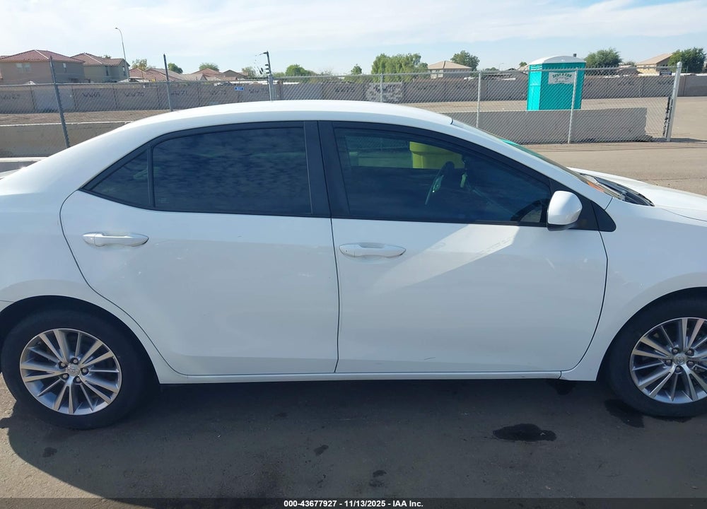 2014 TOYOTA COROLLA LE PLUS VIN: 5YFBURHE7EP100501