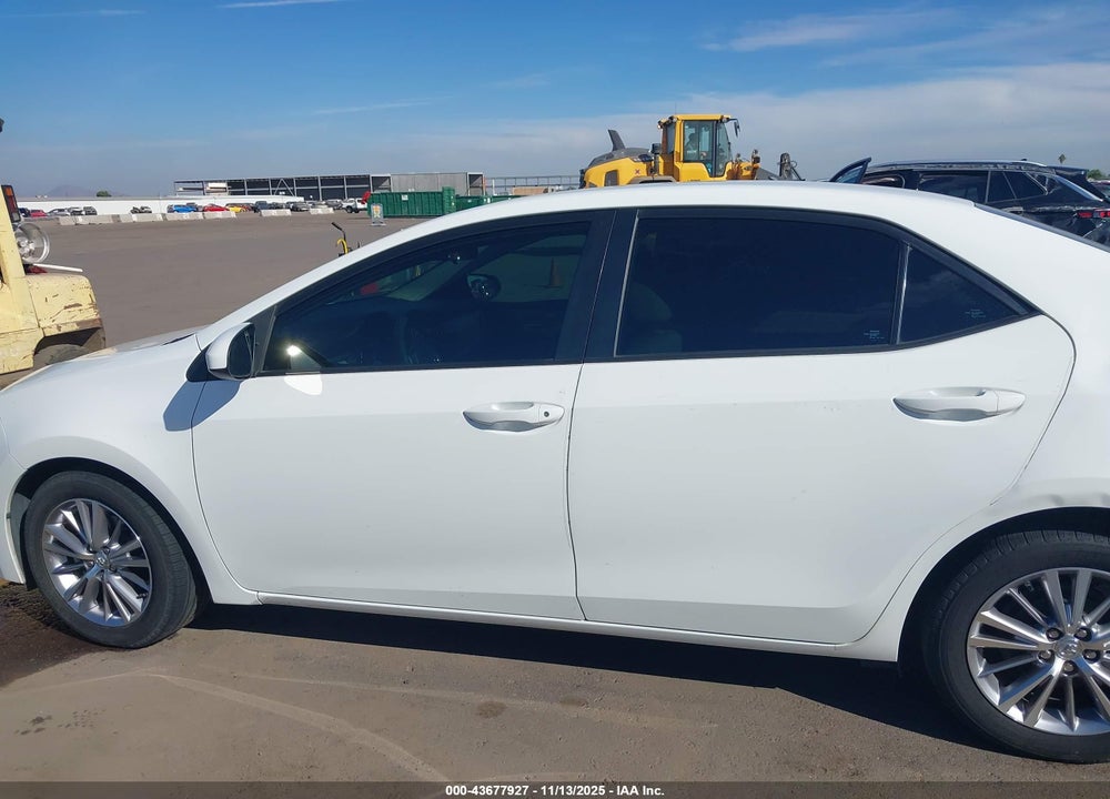 2014 TOYOTA COROLLA LE PLUS VIN: 5YFBURHE7EP100501