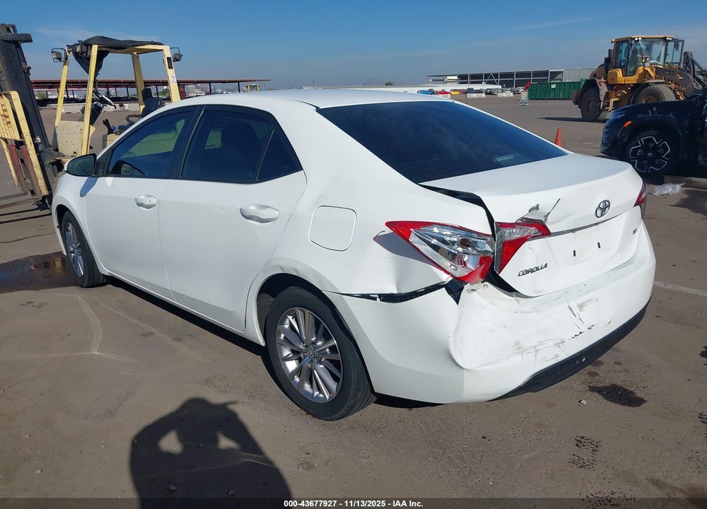 2014 TOYOTA COROLLA LE PLUS VIN: 5YFBURHE7EP100501
