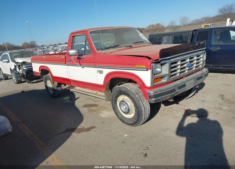 1985 FORD F250 VIN: 1FTHF26L0FPA76526