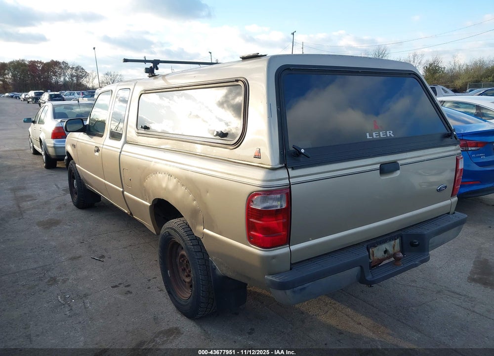 2001 FORD RANGER EDGE/XL/XLT VIN: 1FTYR14U31TA11652