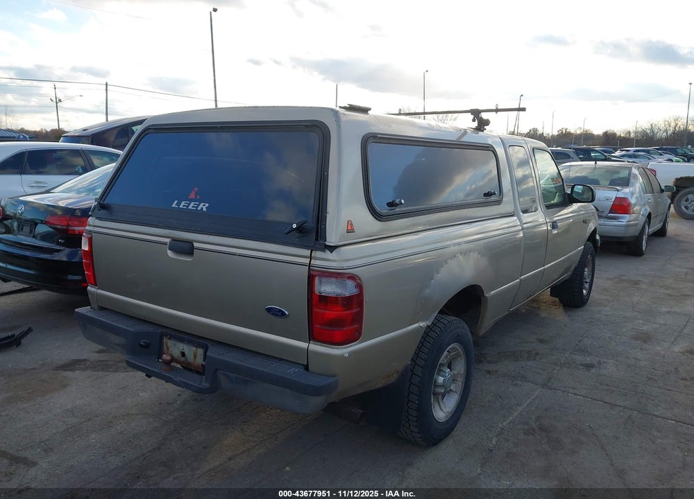 2001 FORD RANGER EDGE/XL/XLT VIN: 1FTYR14U31TA11652